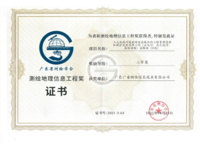 双喜临门，优德88测绘公司连获殊荣！